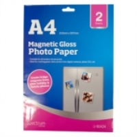 A4 Magnetic Gloss Photo Paper - 2 Sheets