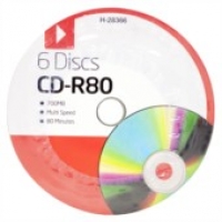 CD-R 700MB - 6 Pack