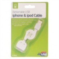 iPhone And iPod Retractable USB Cable