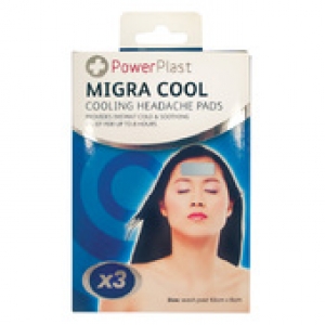 Cooling Headache Pads - 3 Pack
