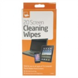 Screen Cleaning Wipes - 20 Pack