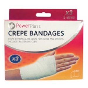 Crepe Bandages - 3 Pack